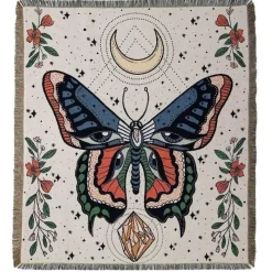 The Blanket Nook Bettzeug-Böhmische Outdoor-Decke – Luxus-Camping-Wandteppich