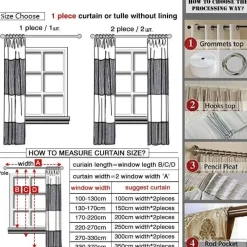 Wrap u0026 Relax Bettzeug-Böhmischer Vorhang - Baumwollleinen Ethno Geometrischer Druck