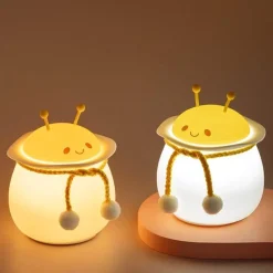 Bright Accents Beleuchtung-Bienen-Nachtlampe – süßes LED-Kinderzimmerdekor