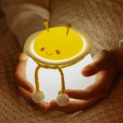 Bright Accents Beleuchtung-Bienen-Nachtlampe – süßes LED-Kinderzimmerdekor