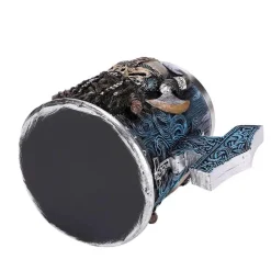 Feast u0026 Flair Küche & Esszimmer-Bierkrug mit Wikinger-Totenkopf - Piratenkrug aus Edelstahl