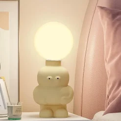 Bright Accents Beleuchtung-Bigfoot Schreibtischlampe - Einzigartige Sasquatch Resin Tischleuchte