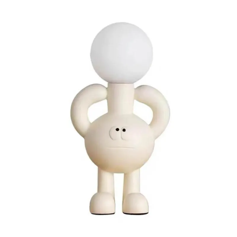 Bright Accents Beleuchtung-Bigfoot Schreibtischlampe - Einzigartige Sasquatch Resin Tischleuchte