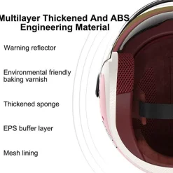 Wilderness Haven Fahrräder & Verkehr|Outdoor-Artikel-Bikerhelm - Mehrschichtiger Maximalschutz