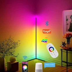 Willow u0026 Whim Beleuchtung-Bluetooth LED Gaming Stehlampe – Ambientelicht für Gaming-Setup