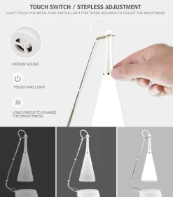 Comfort u0026 Style Beleuchtung-Bluetooth Touch Sensor LED Table Lamp Speaker