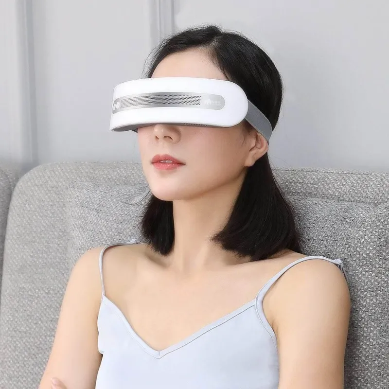 The Relaxation Nook Massageprodukte|Gesundheits-Gadgets-Bluetooth-Augenmassagegerät – Heiße Kompresse zur Stresslinderung