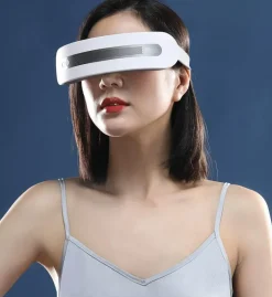 The Relaxation Nook Massageprodukte|Gesundheits-Gadgets-Bluetooth-Augenmassagegerät – Heiße Kompresse zur Stresslinderung