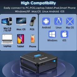 Cozy Living Heimwerkzeuge-Bluetooth-Barcode-Scanhandschuh – Smart Technology Reader