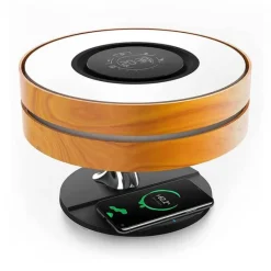 Bright Accents Beleuchtung-Bluetooth-Lautsprecherlampe – Schreibtischlampe im Baumdesign