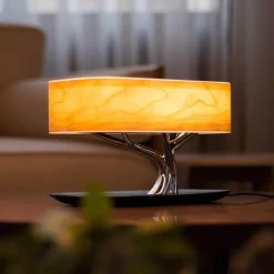 Bright Accents Beleuchtung-Bluetooth-Lautsprecherlampe – Schreibtischlampe im Baumdesign
