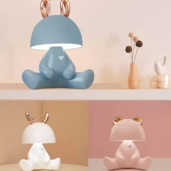 Bright Accents Beleuchtung-Bluetooth-Lautsprecher-Nachtlicht – Tragbares kabelloses Soundsystem