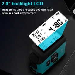 Roam Ready Heimwerkzeuge|Outdoor & Garten-Bluetooth-Maßband – Intelligentes digitales Messwerkzeug