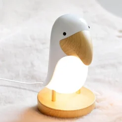 Bright Accents Beleuchtung-Bluetooth-Specht-Nachtlicht – Stilvolle Einschlafhilfe und Stimmungsaufheller