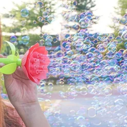 The Decor Haven Babyspielzeug-Blumen-Seifenblasenmacher - Seifenblasenspielzeug für Kinder