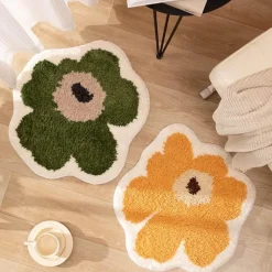 Warm Weaves Boden & Teppiche-Blumenteppich - Dekorativer Blumen-Akzentteppich