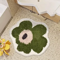 Warm Weaves Boden & Teppiche-Blumenteppich - Dekorativer Blumen-Akzentteppich