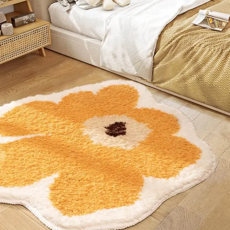 Warm Weaves Boden & Teppiche-Blumenteppich - Dekorativer Blumen-Akzentteppich
