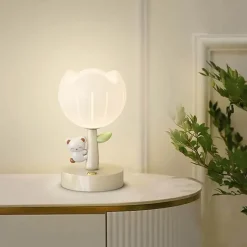 Illuminate Home Beleuchtung-Blumen-Tischlampe – Niedliche dekorative Leuchte