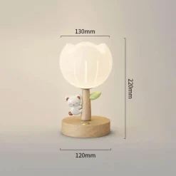 Illuminate Home Beleuchtung-Blumen-Tischlampe – Niedliche dekorative Leuchte