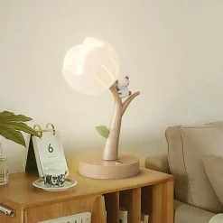 Illuminate Home Beleuchtung-Blumen-Tischlampe – Niedliche dekorative Leuchte