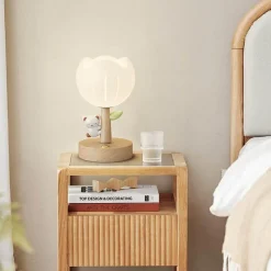 Illuminate Home Beleuchtung-Blumen-Tischlampe – Niedliche dekorative Leuchte