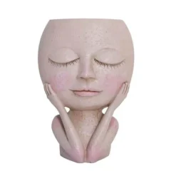 Timeless Vessels Outdoor & Garten-Blumentopf mit nordischem Peace-Design für Damen