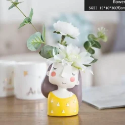 Timeless Vessels Wohndeko-Blumentopfvase – Süße Wohndekoration für Mädchen