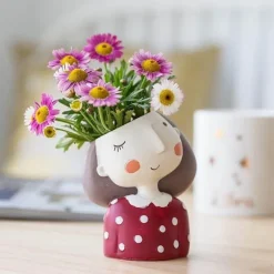 Timeless Vessels Wohndeko-Blumentopfvase – Süße Wohndekoration für Mädchen