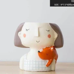 Timeless Vessels Wohndeko-Blumentopfvase – Süße Wohndekoration für Mädchen