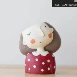 Timeless Vessels Wohndeko-Blumentopfvase – Süße Wohndekoration für Mädchen