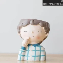 Timeless Vessels Wohndeko-Blumentopfvase – Süße Wohndekoration für Mädchen