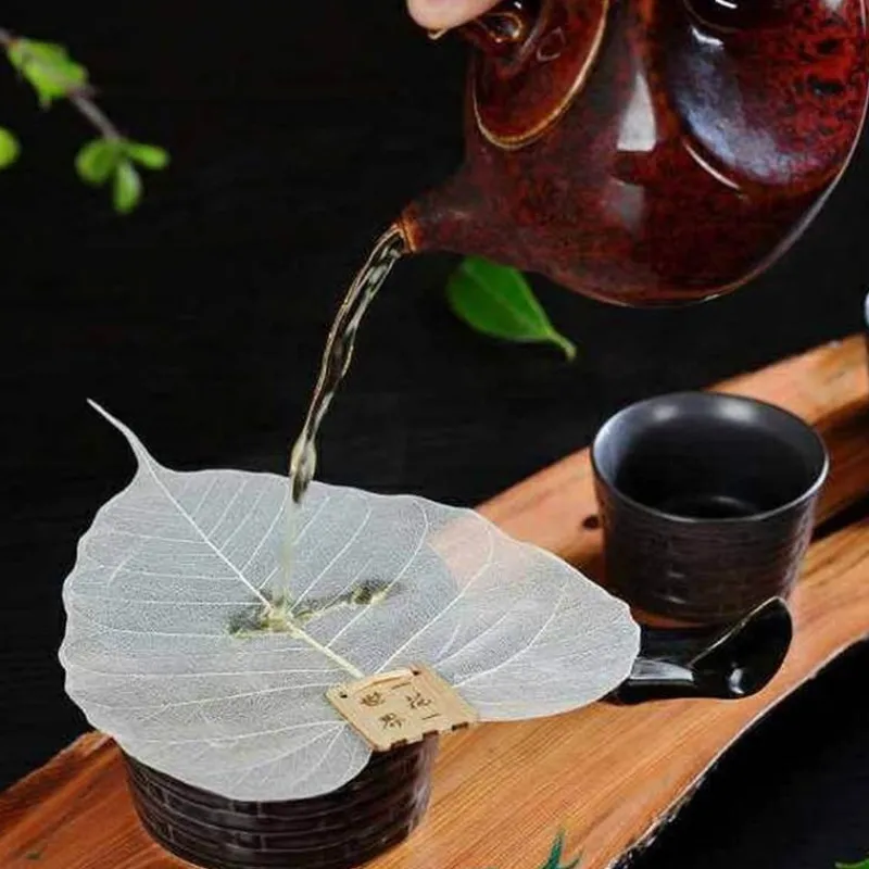 The Cozy Mug Küche & Esszimmer-Bodhi Leaf Tee-Ei-Set – 2 kreative Filter