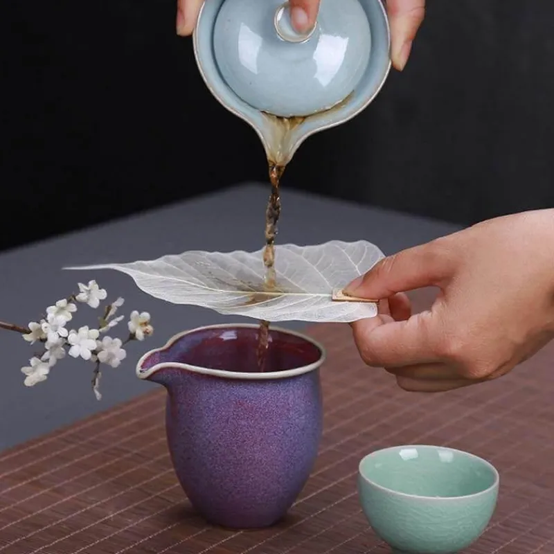 The Cozy Mug Küche & Esszimmer-Bodhi Leaf Tee-Ei-Set – 2 kreative Filter