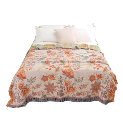 Snug u0026 Soft Bettzeug-Bohemian Sofadecke - Ganzjahres-Antirutschbezug