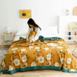 Wrap u0026 Relax Bettzeug-Boho Baumwollgaze Überwurfdecke - Sofabettbezug