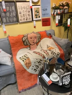 Wrap u0026 Relax Bettzeug-Boho Chic Überwurfdecke - Gemütliche Picknick- und Wohnzimmerdecke