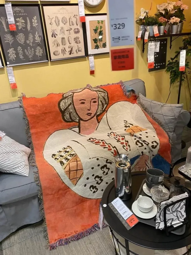 Wrap u0026 Relax Bettzeug-Boho Chic Überwurfdecke - Gemütliche Picknick- und Wohnzimmerdecke