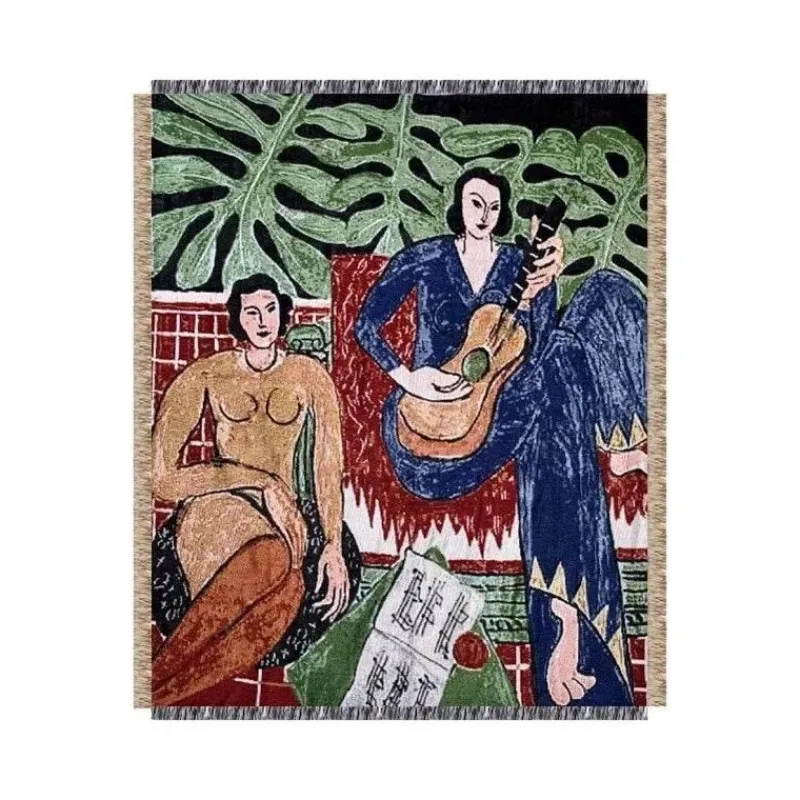 Wrap u0026 Relax Bettzeug-Boho Chic Überwurfdecke - Gemütliche Picknick- und Wohnzimmerdecke