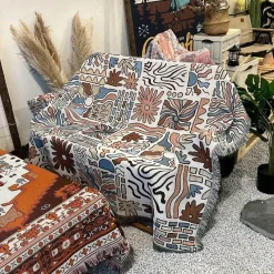 Snug u0026 Soft Bettzeug-Boho Nordische Campingdecke - Schicke Sofadecke Home Decor