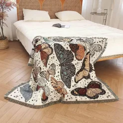 Snug u0026 Soft Bettzeug-Boho Nordische Campingdecke - Schicke Sofadecke Home Decor