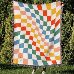 Cozy Haven Bettzeug-Boho Schlangenmuster Sofadecke - Gobelin Dekor Bezug