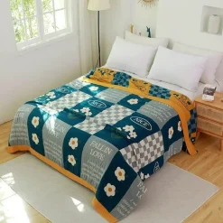 The Blanket Nook Bettzeug-Boho-Baumwolldecke – Leichte Sommerdecke für Betten und Sofas