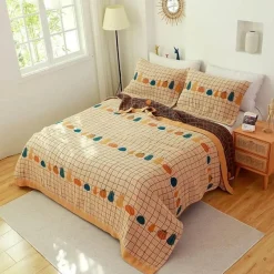 The Blanket Nook Bettzeug-Boho-Baumwolldecke – Leichte Sommerdecke für Betten und Sofas