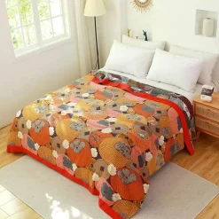 The Blanket Nook Bettzeug-Boho-Baumwolldecke – Leichte Sommerdecke für Betten und Sofas