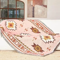 Snug u0026 Soft Bettzeug-Boho-Überwurfdecke – gemütliche, dekorative Decke