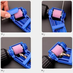 Roam Ready Outdoor-Artikel|Heimwerkzeuge-Bohrerset mit Spitzer – Unverzichtbares Heimwerker-Werkzeugset