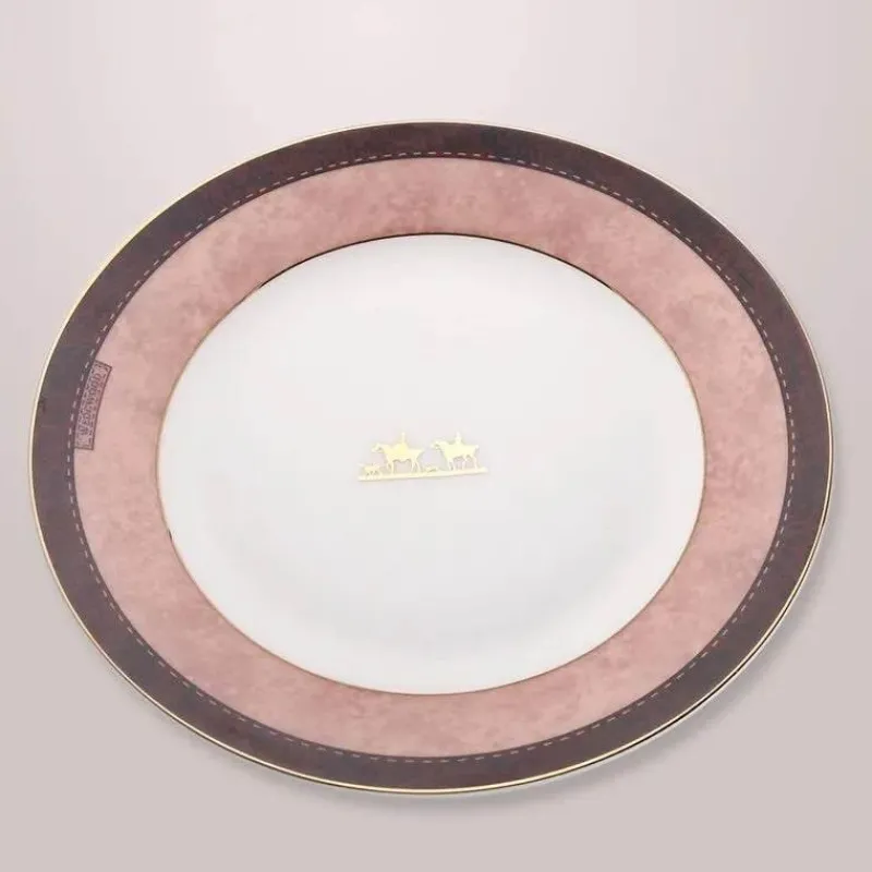 Feast u0026 Flair Küche & Esszimmer-Bone China Geschirrset - Edles Tafelgeschirr mit Tellern und Tassen