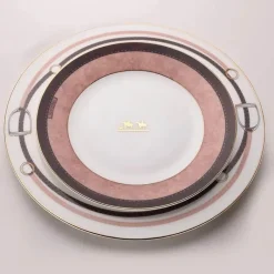 Feast u0026 Flair Küche & Esszimmer-Bone China Geschirrset - Edles Tafelgeschirr mit Tellern und Tassen