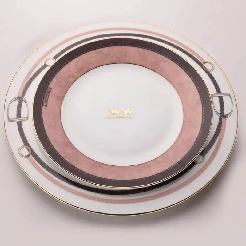 Feast u0026 Flair Küche & Esszimmer-Bone China Geschirrset - Edles Tafelgeschirr mit Tellern und Tassen